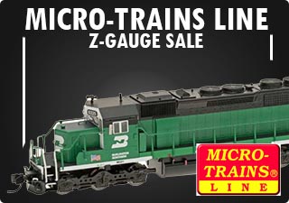Micro Trains Z-Gauge Black Friday Sale
