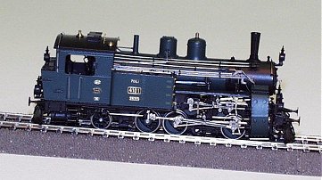 Micro Metakit 08103H - German Orient Express Steam Locomotive P4 of the  Royal Bavarian State Railway